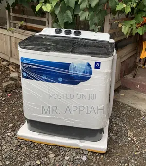 Midea 8kg Semi-Auto Electric Washing Machine + Spin/Dry.