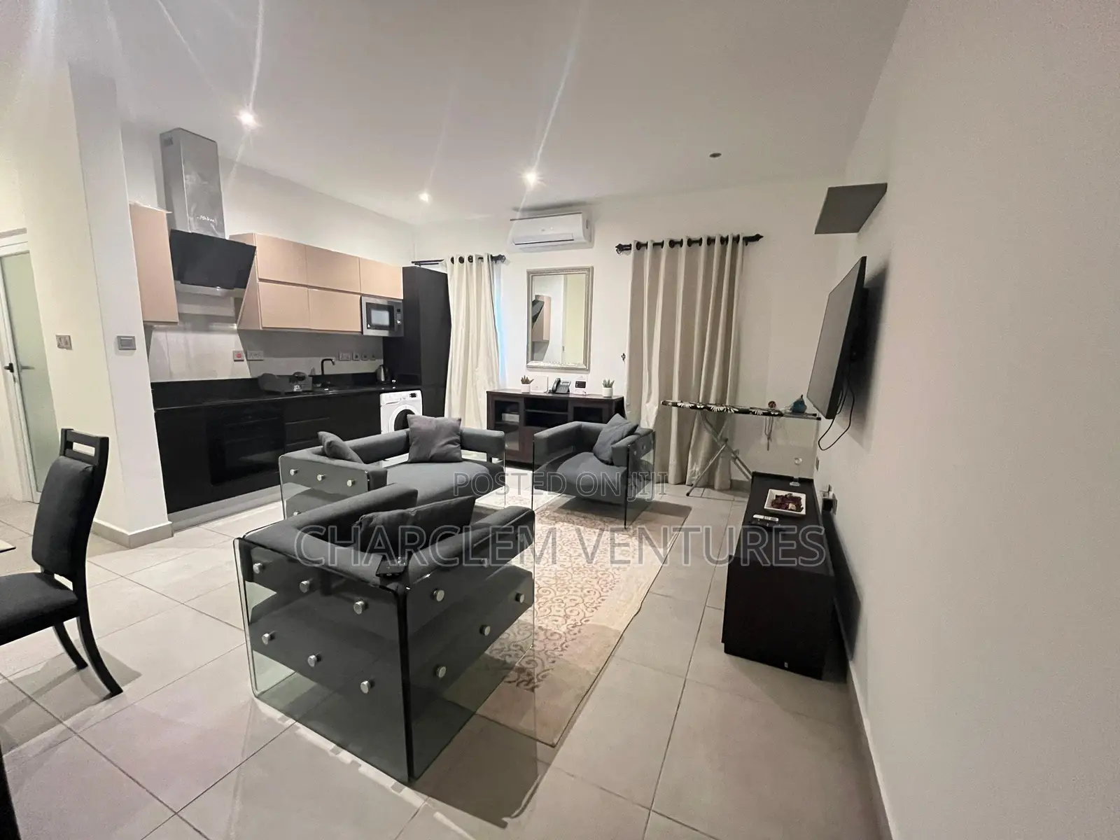 Furnished 1bdrm Apartment in Charclem Ventures, Cantonments for sale