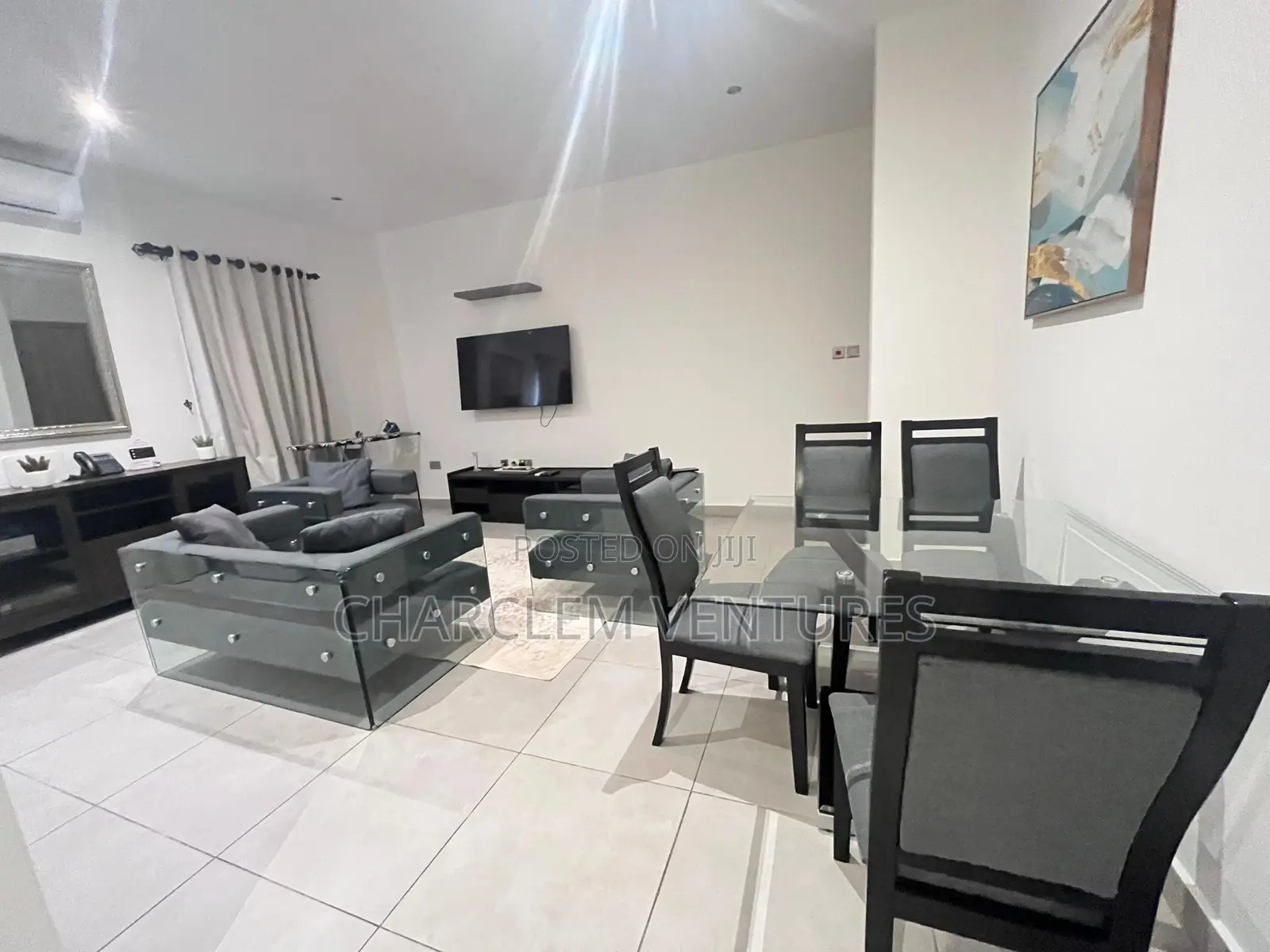 Furnished 1bdrm Apartment in Charclem Ventures, Cantonments for sale