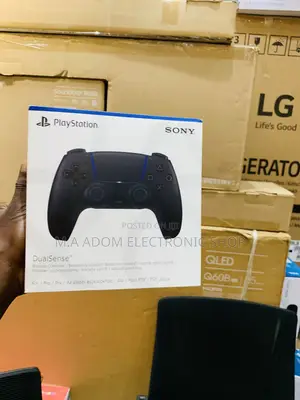 Black Colour Playstation 5 Dual Sense Controller