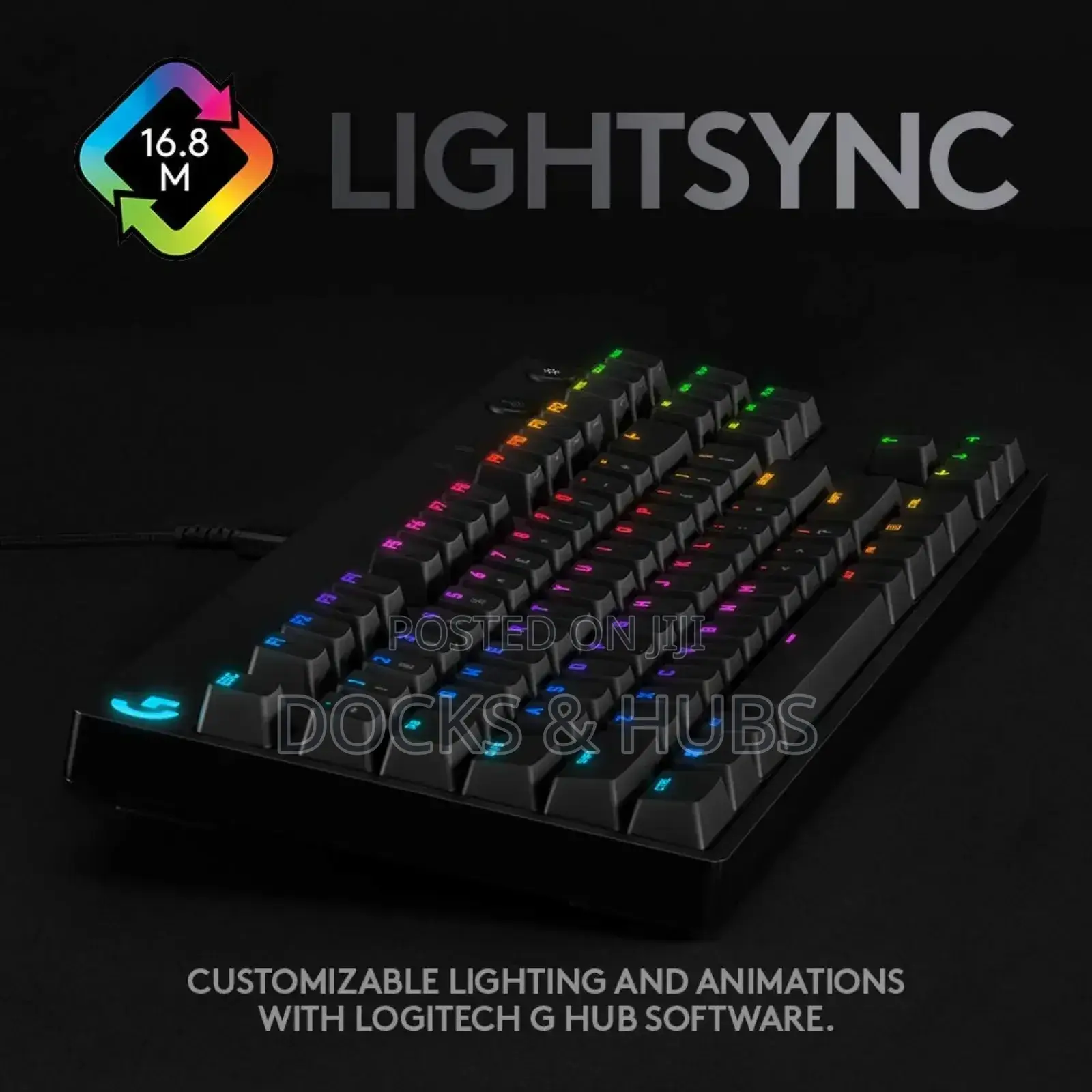 Logitech G PRO Mechanical KTL Gaming Keyboard - LIGHTSYNC