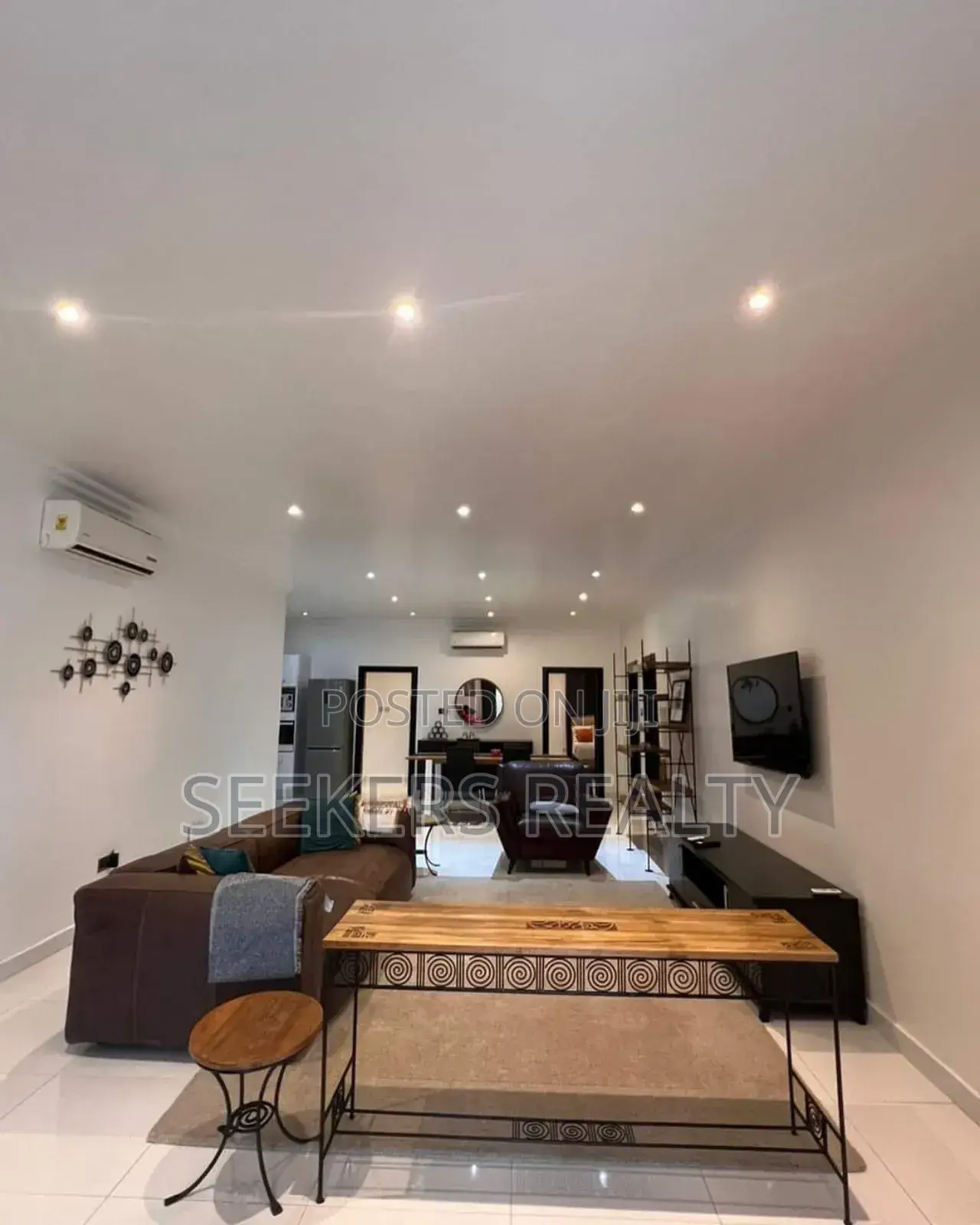Furnished 3bdrm Apartment in Seekers Realty., Cantonments for rent