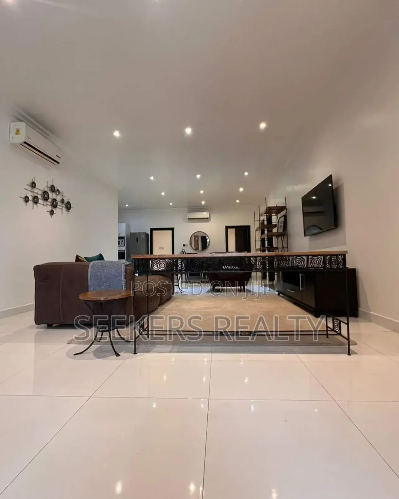Furnished 3bdrm Apartment in Seekers Realty., Cantonments for rent