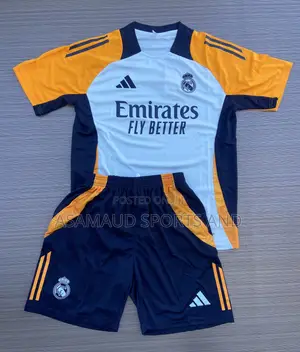 Original Training Wear for Real Madrid Available