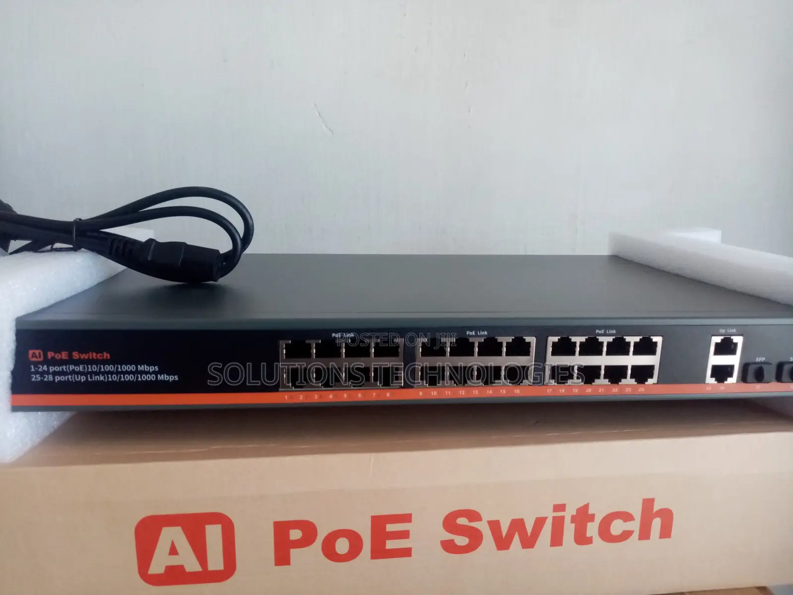 AI Poe Switch(24GE+2GE+2SFP)