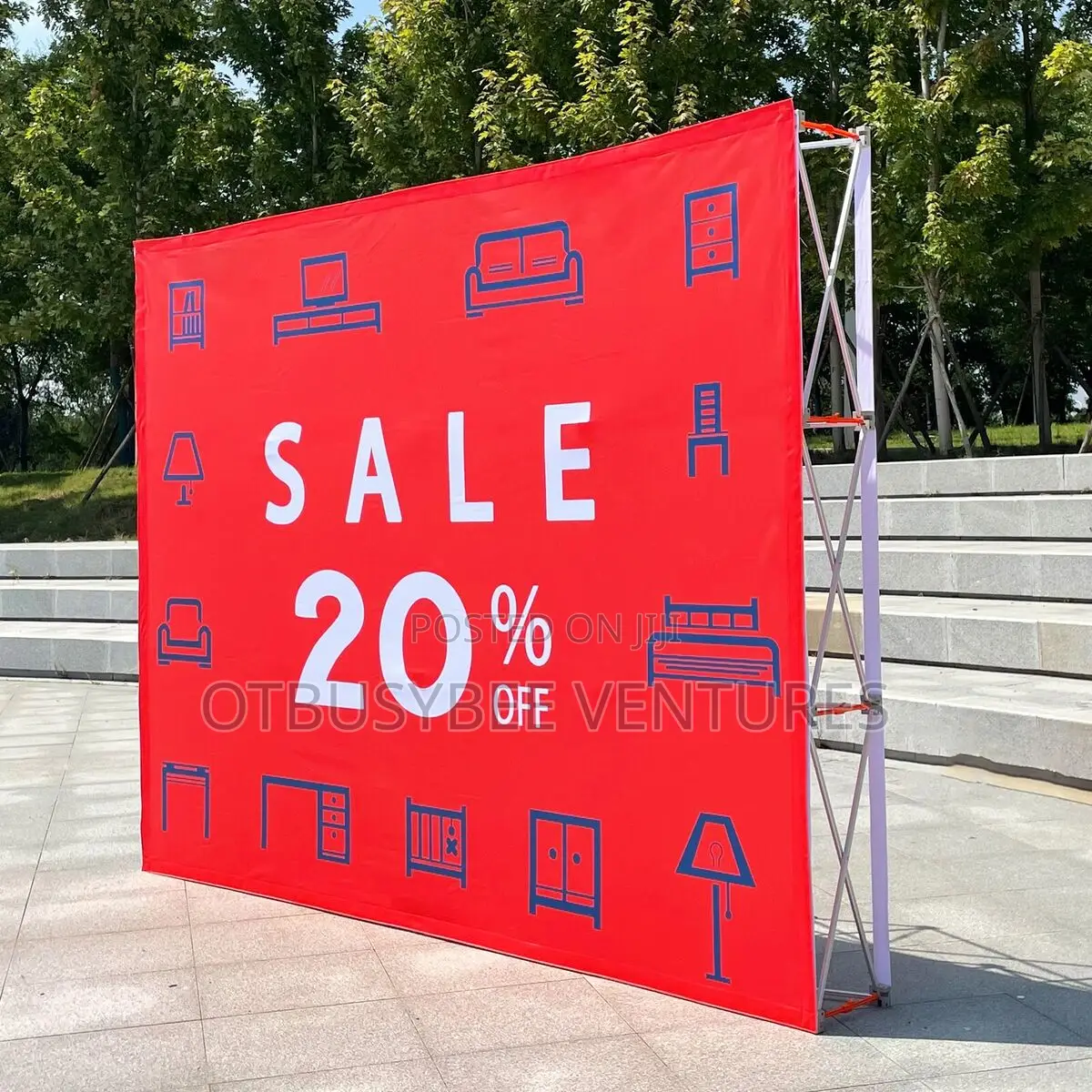 Foldable Backdrop Stand