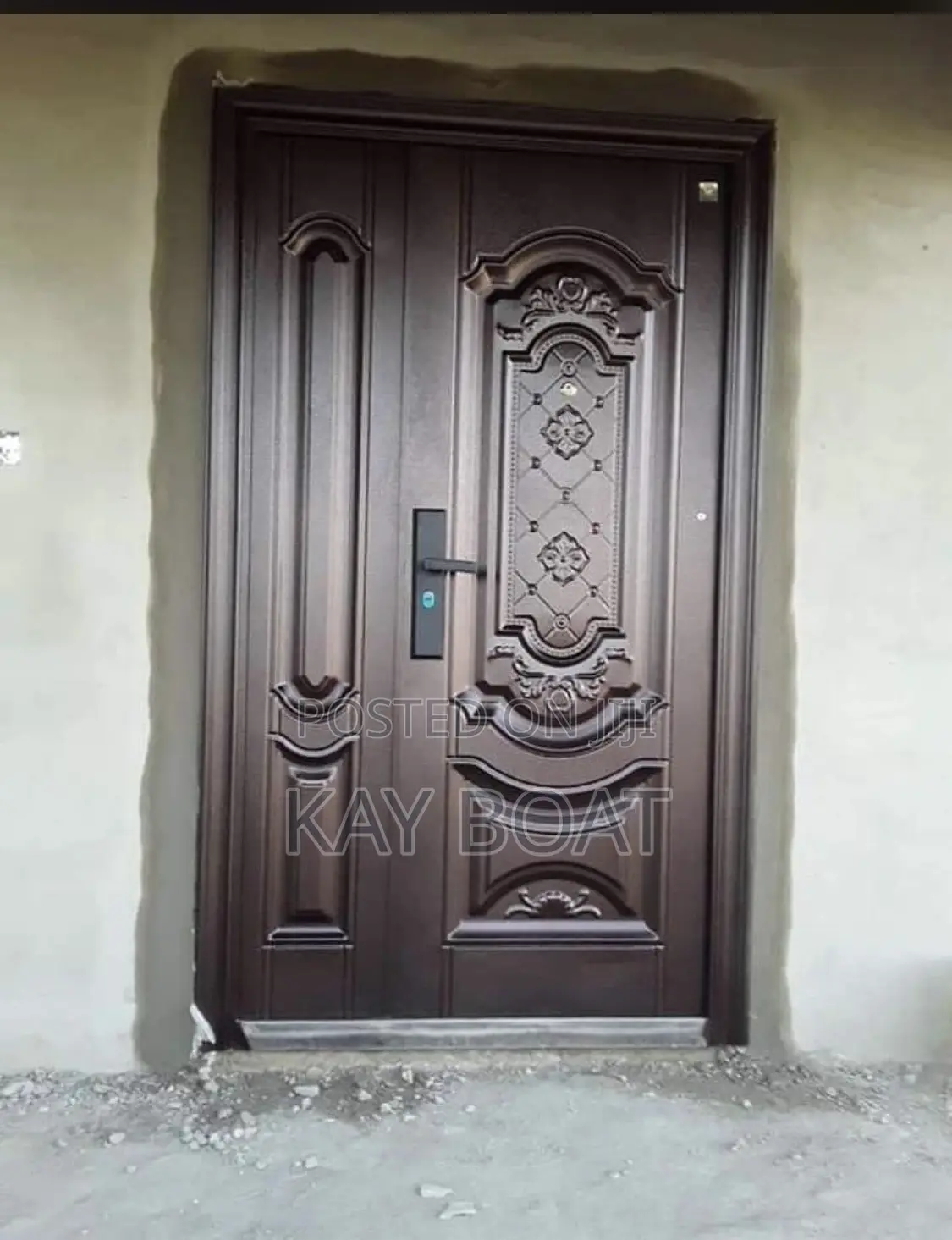 An Outside One-and-a-Half Door