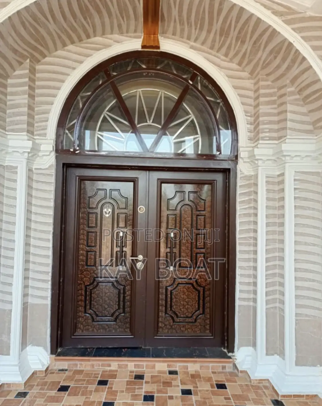 A Massive Double Door