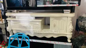 Designer White Tv Stand