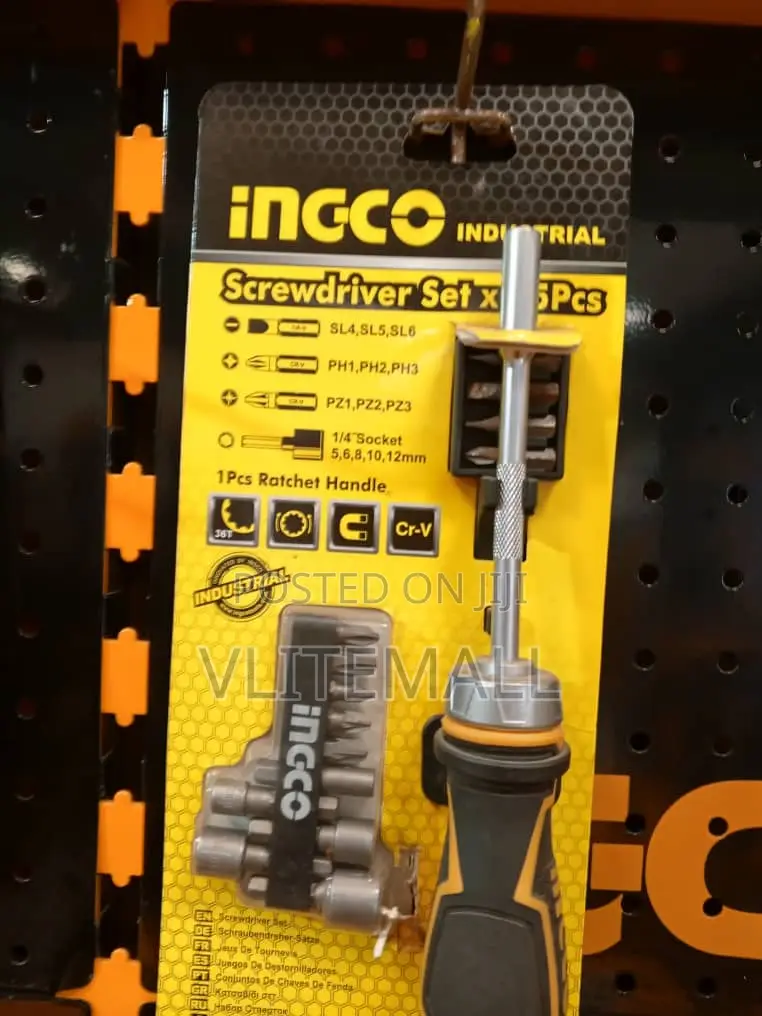 Ingco Screwdriver Set X15 PCS