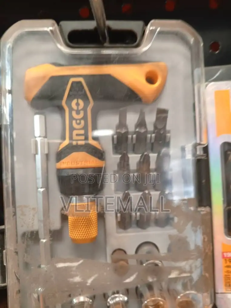 Ingco 24pcs T-Handle Wrench Screwdriver Set