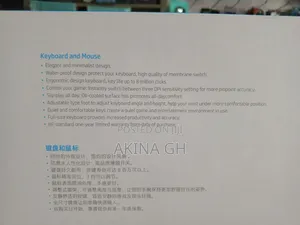 HP Gaming Keyboard and Mouse Km100 (Original)