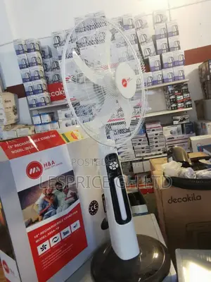 H a Rechargeable Fan With USB for Mobile Charging