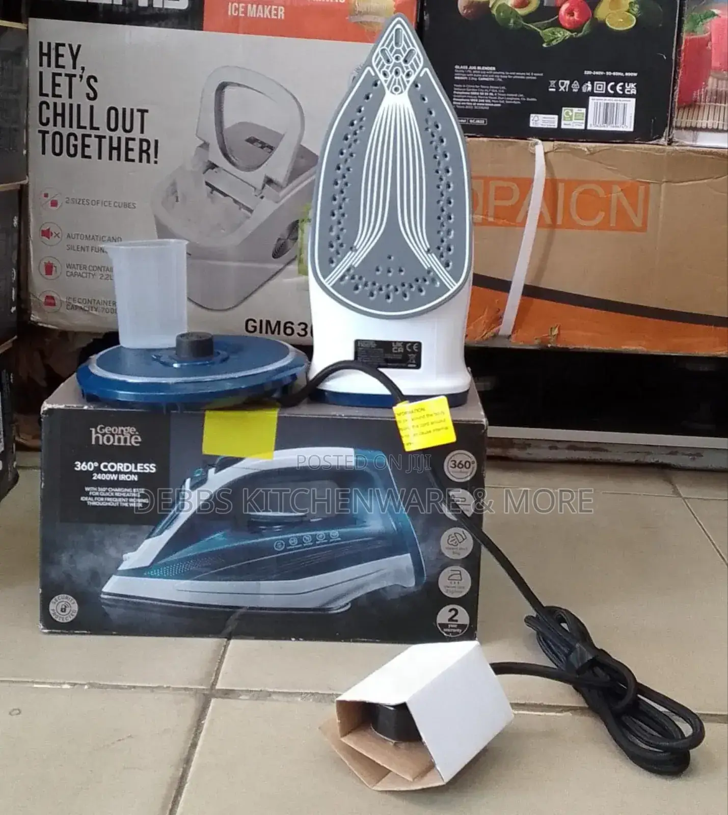 George Home Cordless Iron