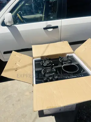 Ultra Modern High Stove Gas Electric 3+1 Black