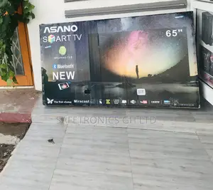 Boxed and Quality Asano 65 Inch Led Smart Sleek Tv 