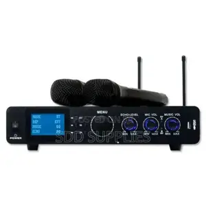 500 Watts Karaoke Amplifier With a Pair of Microphone