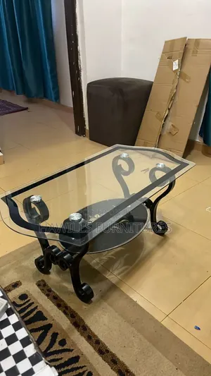 Transparent Glass Center Table