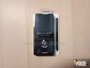 Samsung Z Fold 3 Leather Flip Case With S Pen