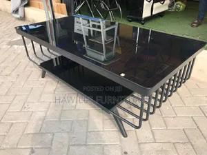 Executive Glass Center Table