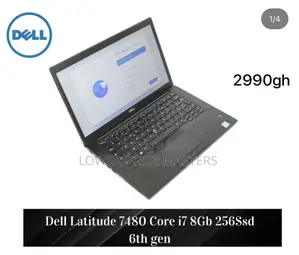 New Laptop Dell Latitude 7480 8GB Intel Core I7 SSD 256GB