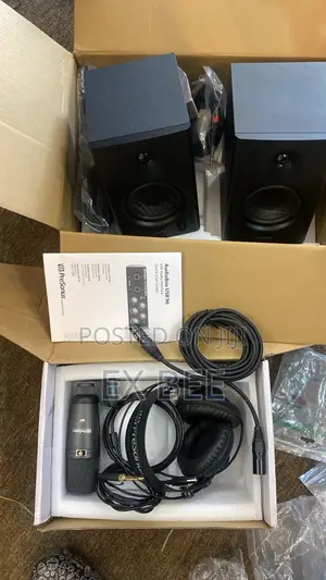 Presonus Recording Set With Edifier Speakers