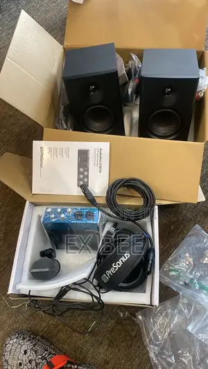 Presonus Recording Set With Edifier Speakers
