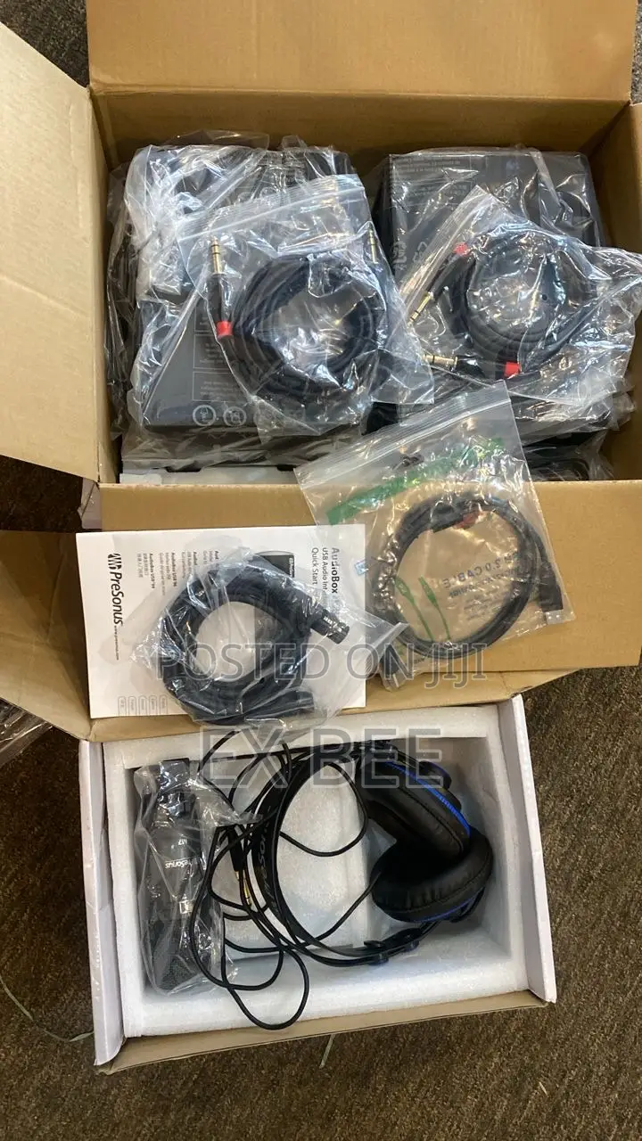 Presonus Recording Set With Edifier Speakers