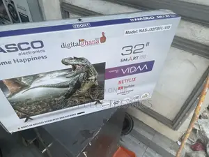 Brand New Nasco 32′′ FHD DVB Smart T2 S Slim TV
