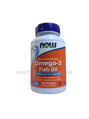 Now Omega 3 Fish Oil Softgels