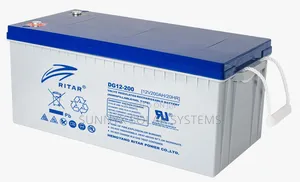 Ritar 12v, 200ah Deep Cycle Gel Battery - Solar Power
