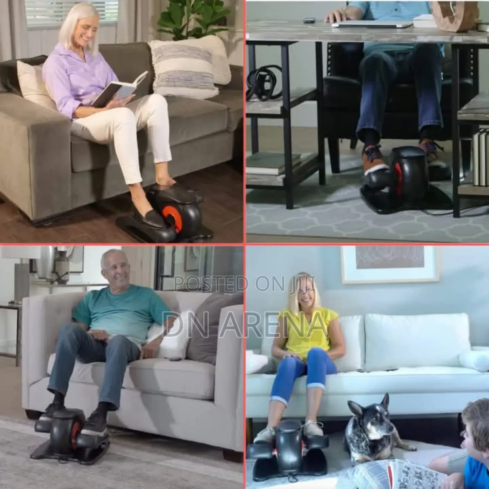 Orbitrek Mx - Motorized Under Desk Elliptical Exercise Bike