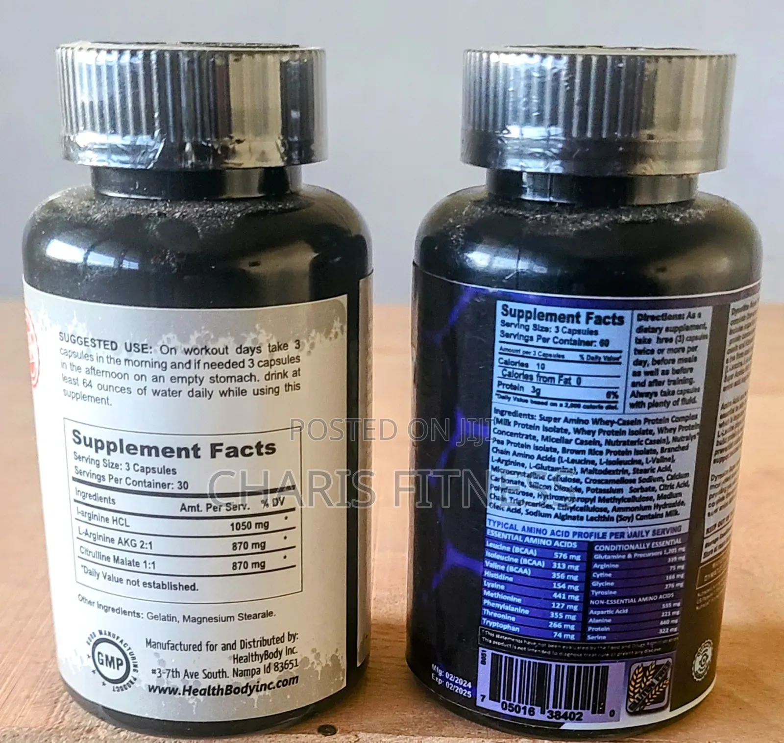 Whey Protein Capsule + Muscle Pump (Promo Sales)