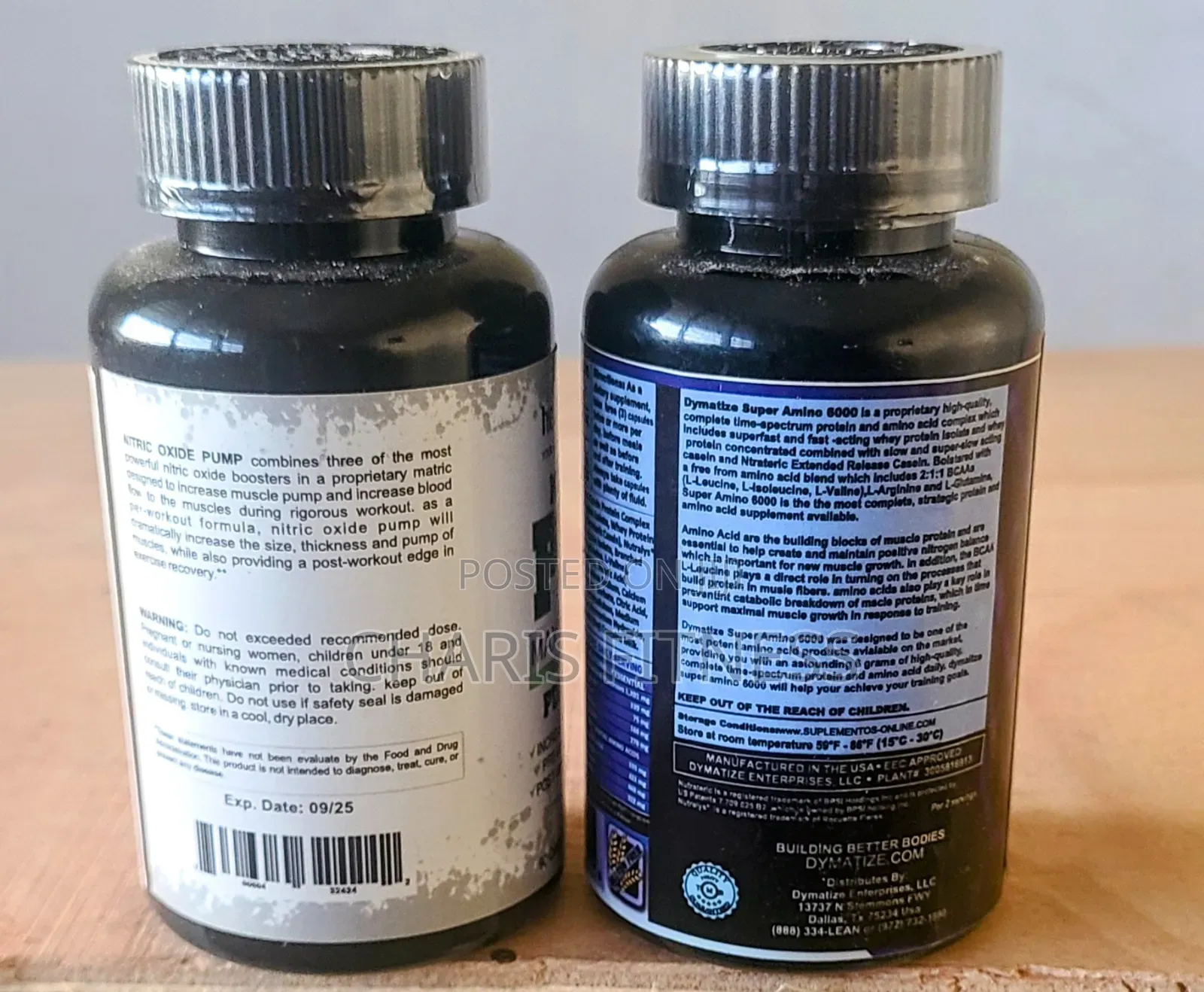Whey Protein Capsule + Muscle Pump (Promo Sales)