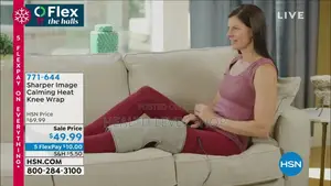 Calming Heat Massaging Knee Wrap