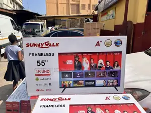 Sunnywalk 55" Smart Android Led Tv| Ultra Hd 4k| Voice_assistant| 2026