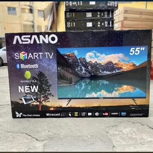 Sleek Latest Asano 55'' Uhd HDR Smart Ultra Slim Led Tv 2025
