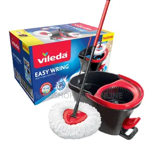 Vileda Easy Wring Clean Spin Mop And Bucket Set