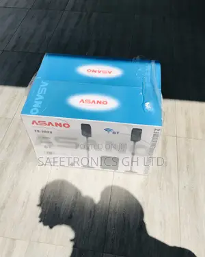 Brand New Asano TK-2080 Bluetooth Wireless Black Speakers