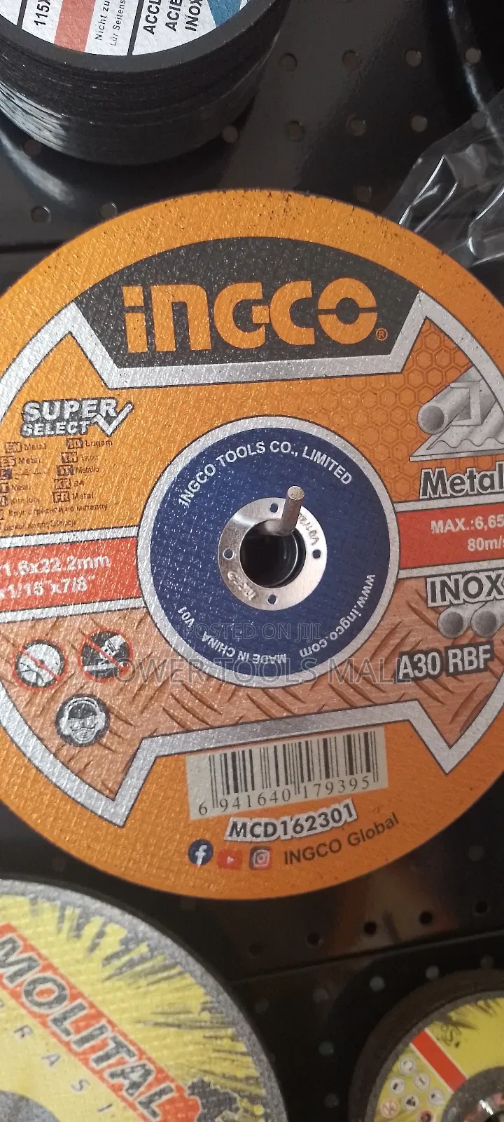 Ingco Abrasive Metal Cutting Disc 9" McD162301