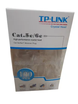 Tp-Link Cat6 Rj45 Connectors 100pcs