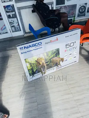 Full HD Satellite Nasco 50” Electric Television.