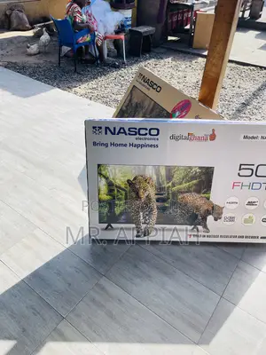 Classic and Durable Nasco 50” Full HD Electric Television.