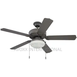 Craftmade Enduro 52" With Outdoor Ceiling Fan - Brown Blades