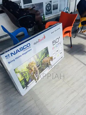 Durable and Quality Nasco 50” FHD Satellite Electric Tv.