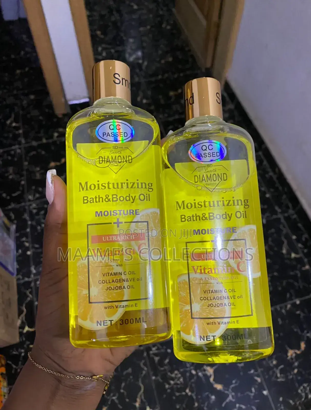 Smooth Diamond Moisturizing Bath and Body Oil