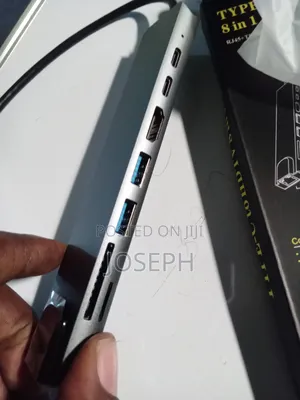 Usb Hub Type C 8in1 Adapter