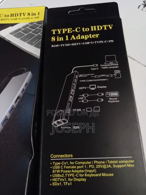 Usb Hub Type C 8in1 Adapter