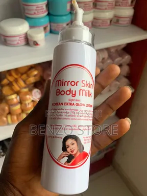 Mirror Skin Body Milk for Brightening and Whitening