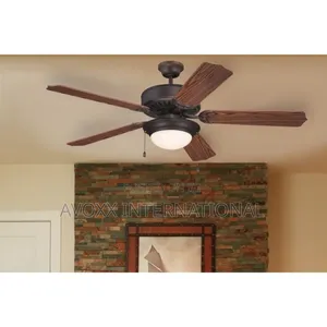 Craftmade C209W W/Light 52" Ceiling Fan - Dark Gray Blades